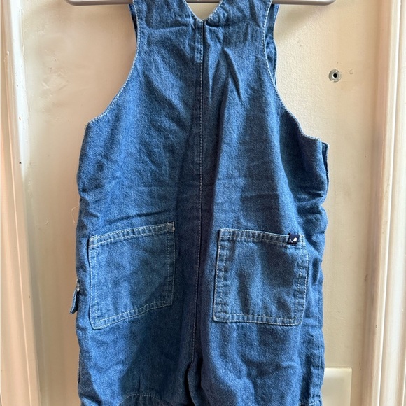 Kitestrings Denim Baseball Shortalls - Picture 6 of 10